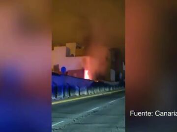 VÍDEO: El incendio después de que un joven prendiese fuego a su novia