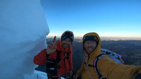 Los hermanos Pou celebra la apertura de la vía' Kuntur', en Perú Los hermanos Pou celebra la apertura de la vía' Kuntur', en Perú