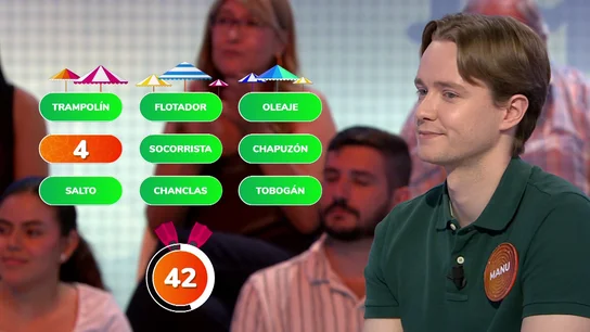 Manu brilla en el ¿Dónde Están? y salva al equipo naranja con una racha impecable Manu brilla en el ¿Dónde Están? y salva al equipo naranja con una racha impecable