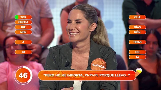 El equipo naranja lo borda entre carcajadas: completan las Palabras Cruzadas a cinco segundos del final El equipo naranja lo borda entre carcajadas: completan las Palabras Cruzadas a cinco segundos del final