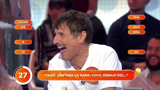 ¡Sobre la campana! Manu, Carlos Chamarro y Ainhoa Arbizu protagonizan unas Palabras Cruzadas desternillantes ¡Sobre la campana! Manu, Carlos Chamarro y Ainhoa Arbizu protagonizan unas Palabras Cruzadas desternillantes