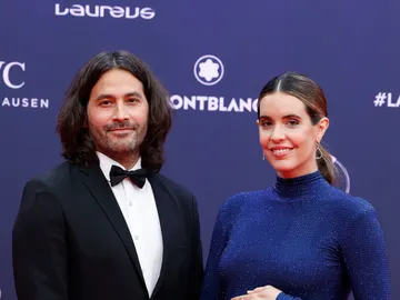 Ona Carbonell y Pablo Ibáñez en un photocall Ona Carbonell y Pablo Ibáñez en un photocall