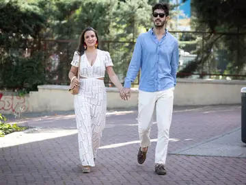 María Pombo y Luis Zamalloa en 2023 María Pombo y Luis Zamalloa en 2023