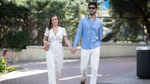 María Pombo y Luis Zamalloa en 2023 María Pombo y Luis Zamalloa en 2023