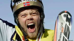 El esquiador Audun Groenvold en 2005