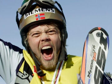 El esquiador Audun Groenvold en 2005