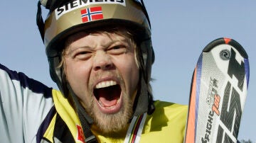 El esquiador Audun Groenvold en 2005