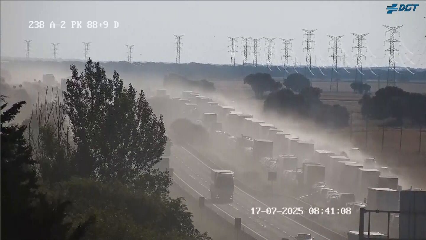 Cortada la A2