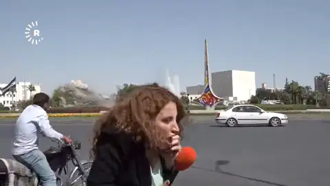 Bombardeo en Damasco ISRAEL - HAMÁS
