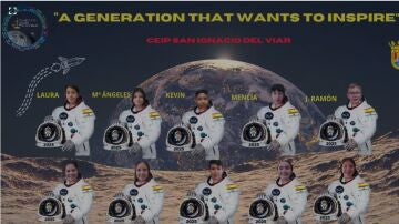Alumnos del proyecto La Constitución Escolar Lunar