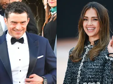Orlando Bloom y Jessica Alba Orlando Bloom y Jessica Alba