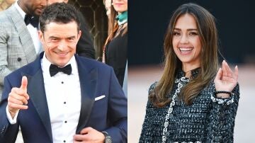 Orlando Bloom y Jessica Alba