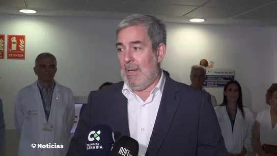 La indiganción de Clavijo por el reparto de migrantes: "Canarias sigue estando sola" La indiganción de Clavijo por el reparto de migrantes: "Canarias sigue estando sola"