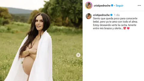 Cristina Pedroche antes de dar a luz a su segundo hijo Cristina Pedroche antes de dar a luz a su segundo hijo