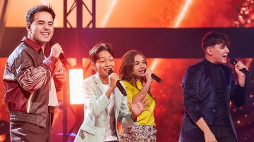 DePol canta con los semifinalistas de Lola y Bisbal y se gana el corazón del público 