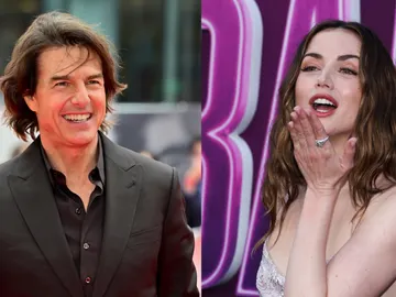 Tom Cruise y Ana de Armas Tom Cruise y Ana de Armas