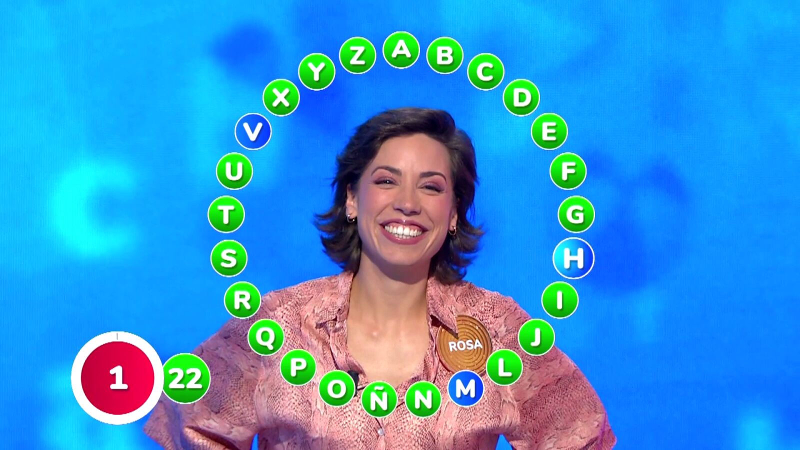 El insólito final de Rosa en El Rosco: un ataque de risa tras un acierto in extremis