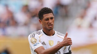 Jude Bellingham, en un partido con el Real Madrid
