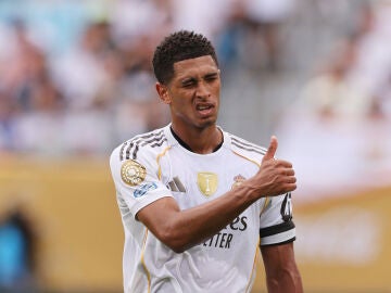 Jude Bellingham, en un partido con el Real Madrid