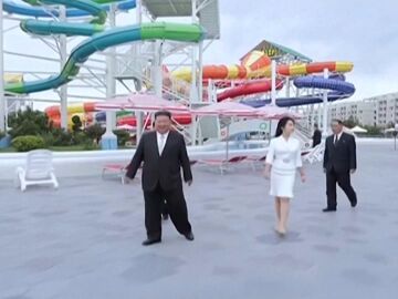 Imagen del conocido como 'Benidorm' norcoreano. Imagen del conocido como 'Benidorm' norcoreano.