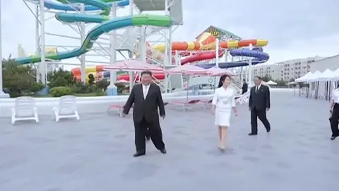 Imagen del conocido como 'Benidorm' norcoreano. Imagen del conocido como 'Benidorm' norcoreano.