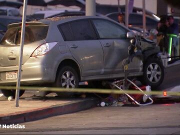 Un atropello masivo deja al menos 30 heridos en Los Ángeles: el conductor recibió un disparo