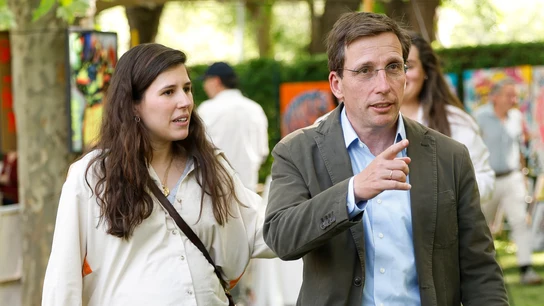 Teresa Urquijo y José Luis Martínez-Almeida Teresa Urquijo y José Luis Martínez-Almeida