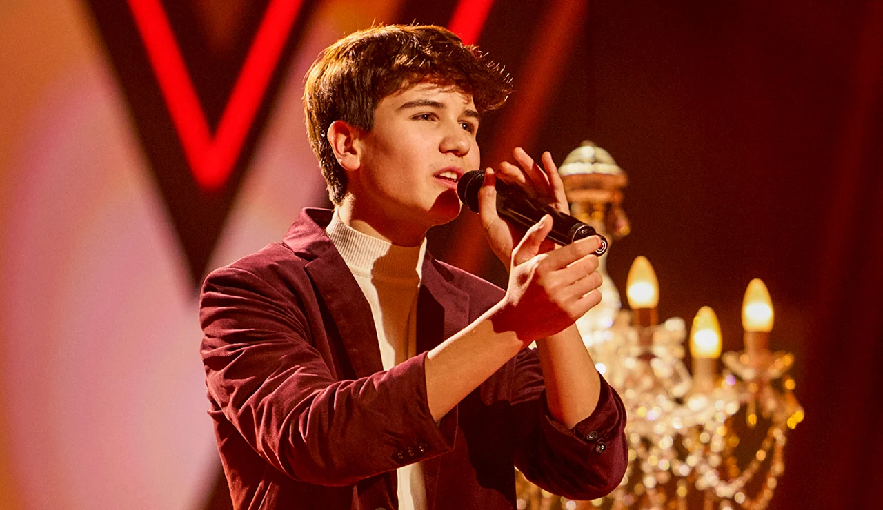 David Calvo, talent de La Voz Kids