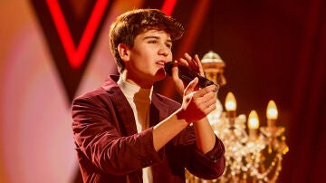 David Calvo, talent de La Voz Kids