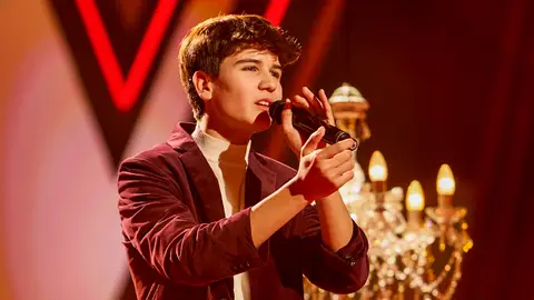 David Calvo, talent de La Voz Kids David Calvo, talent de La Voz Kids