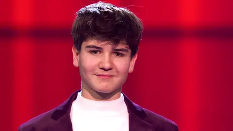 David Calvo, talent de La Voz Kids David Calvo, talent de La Voz Kids