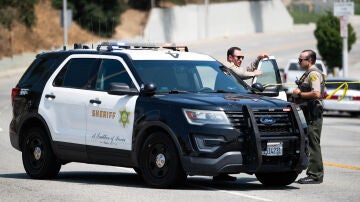 Imagen de archivo de agentes de la Policía de Los Ángeles.