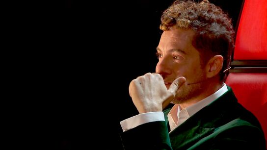 Las l&aacute;grimas de David Bisbal al ver a los finalistas de todas sus ediciones cantar juntos &lsquo;Digale&rsquo; 