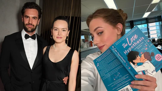 Tom Bateman, Daisy Ridley y Lili Reinhart Tom Bateman, Daisy Ridley y Lili Reinhart