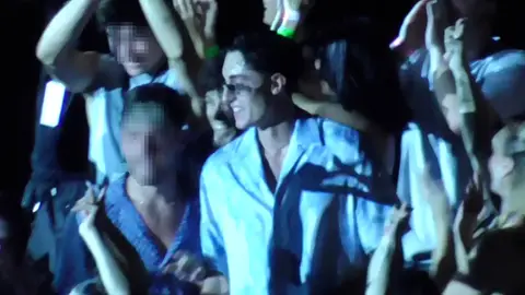Plex durante el concierto de Aitana en Barcelona Plex durante el concierto de Aitana en Barcelona