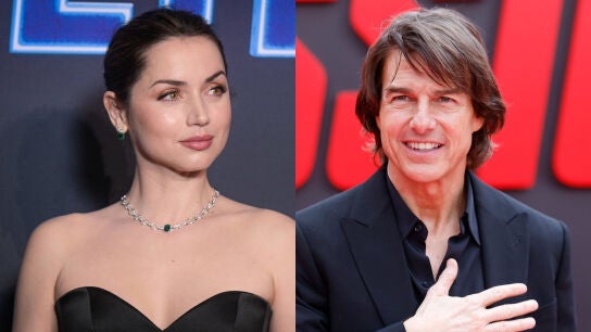 Ana de Armas y Tom Cruise