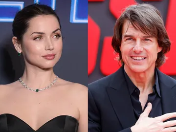 Ana de Armas y Tom Cruise Ana de Armas y Tom Cruise
