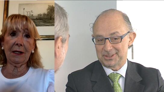 Esperanza Aguirre, sobre Crist&oacute;bal Montoro
