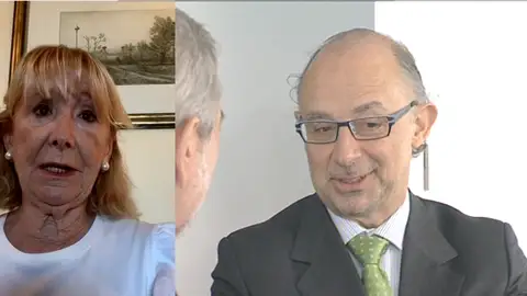 Esperanza Aguirre, sobre Cristóbal Montoro Esperanza Aguirre, sobre Cristóbal Montoro