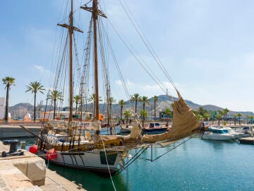 Imagen de archivo de una embarcación en Cartagena