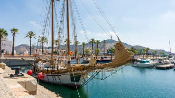 Imagen de archivo de una embarcación en Cartagena