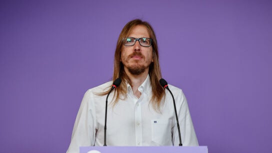 El secretario de Organizaci&oacute;n y portavoz de Podemos, Pablo Fern&aacute;ndez