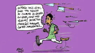 La cacería de Torre Pacheco, en la viñeta gráfica La cacería de Torre Pacheco, en la viñeta gráfica