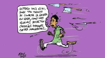 La cacería de Torre Pacheco, en la viñeta gráfica