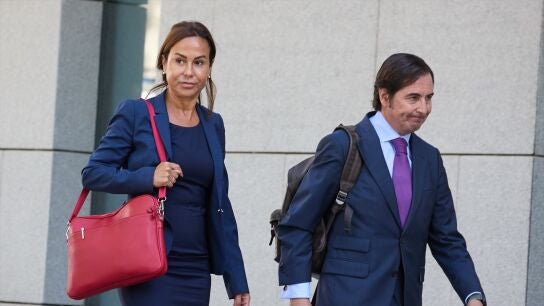 Pardo de Vera a su llegada a la Audiencia Nacional