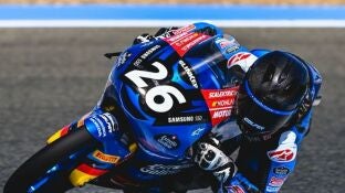 Pau Alsina durante una carrera