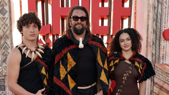 Jason Momoa y sus hijos Lola Iolani y Nakoa-Wolf