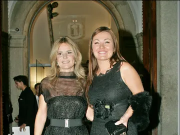 Amaia Montero y Eugenia Martínez de Irujo en 2006 Amaia Montero y Eugenia Martínez de Irujo en 2006