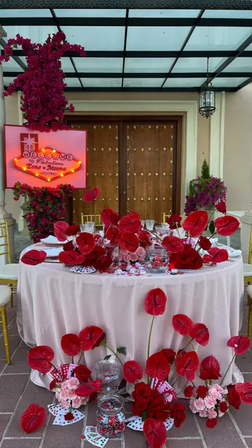Temática Las Vegas en la boda de Eme de Amores y Muna Temática Las Vegas en la boda de Eme de Amores y Muna