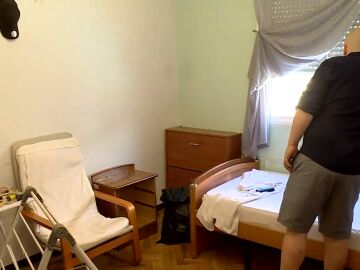 El interior de la vivienda okupada